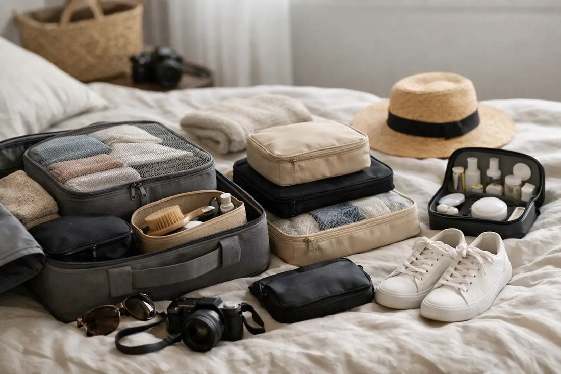 Weekend Travel Packing Organizer Essentials