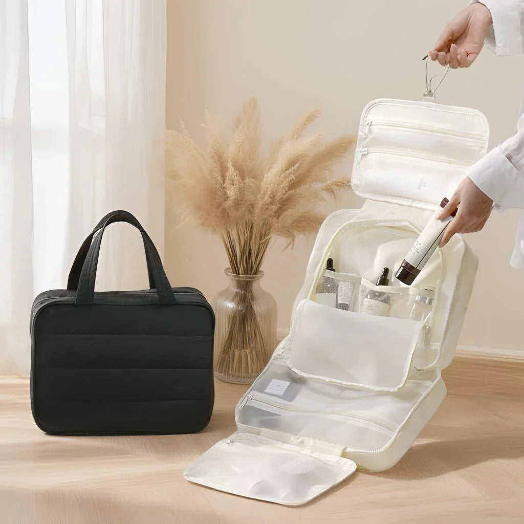 Why Vertical Organization is the Secret to the Best Women's Toiletry Travel Kit