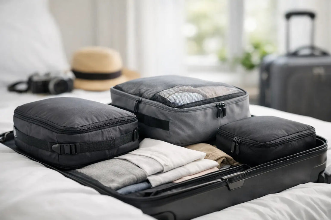 Compressible Packing Cubes for Carry On