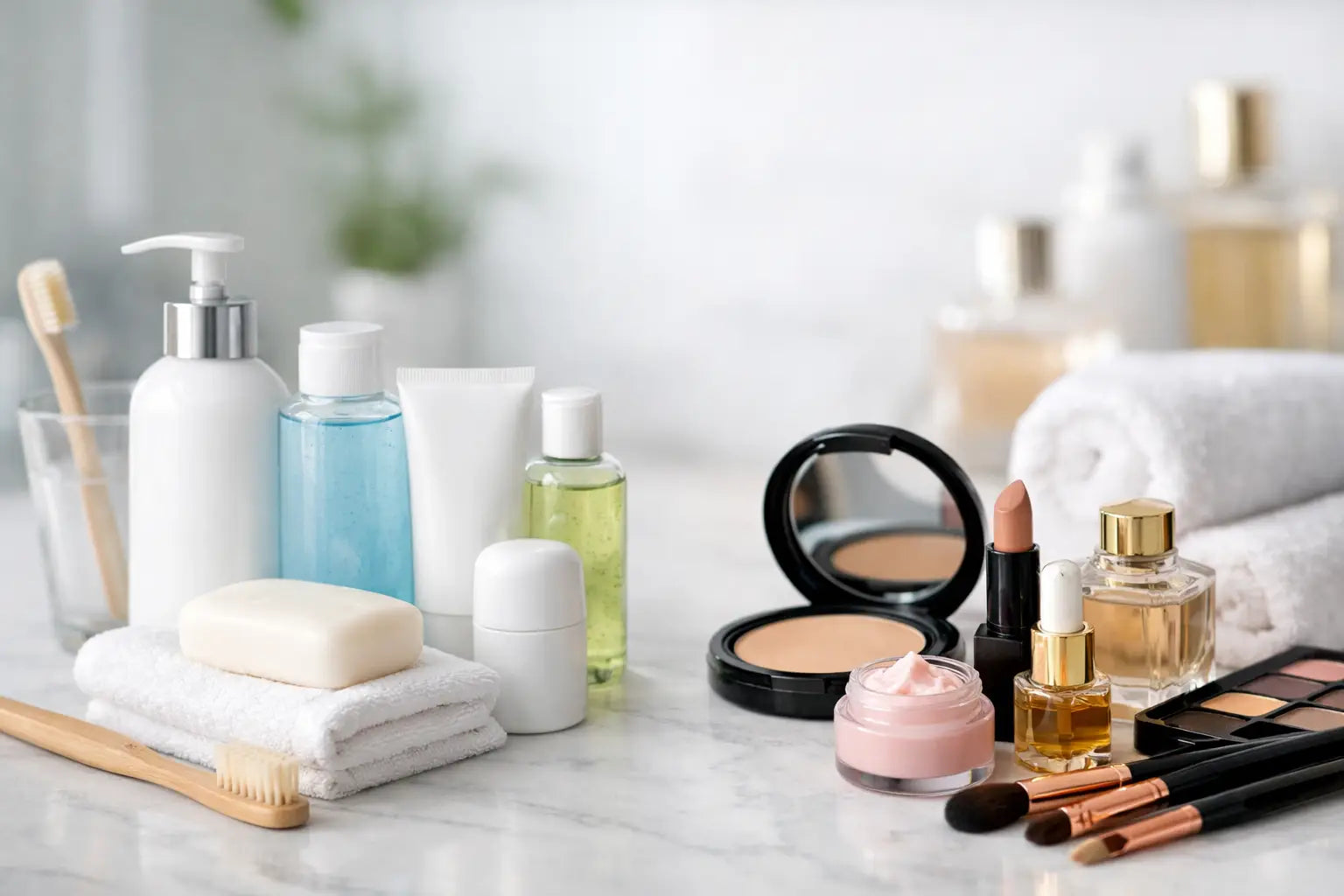 Difference Between Toiletries and Cosmetics