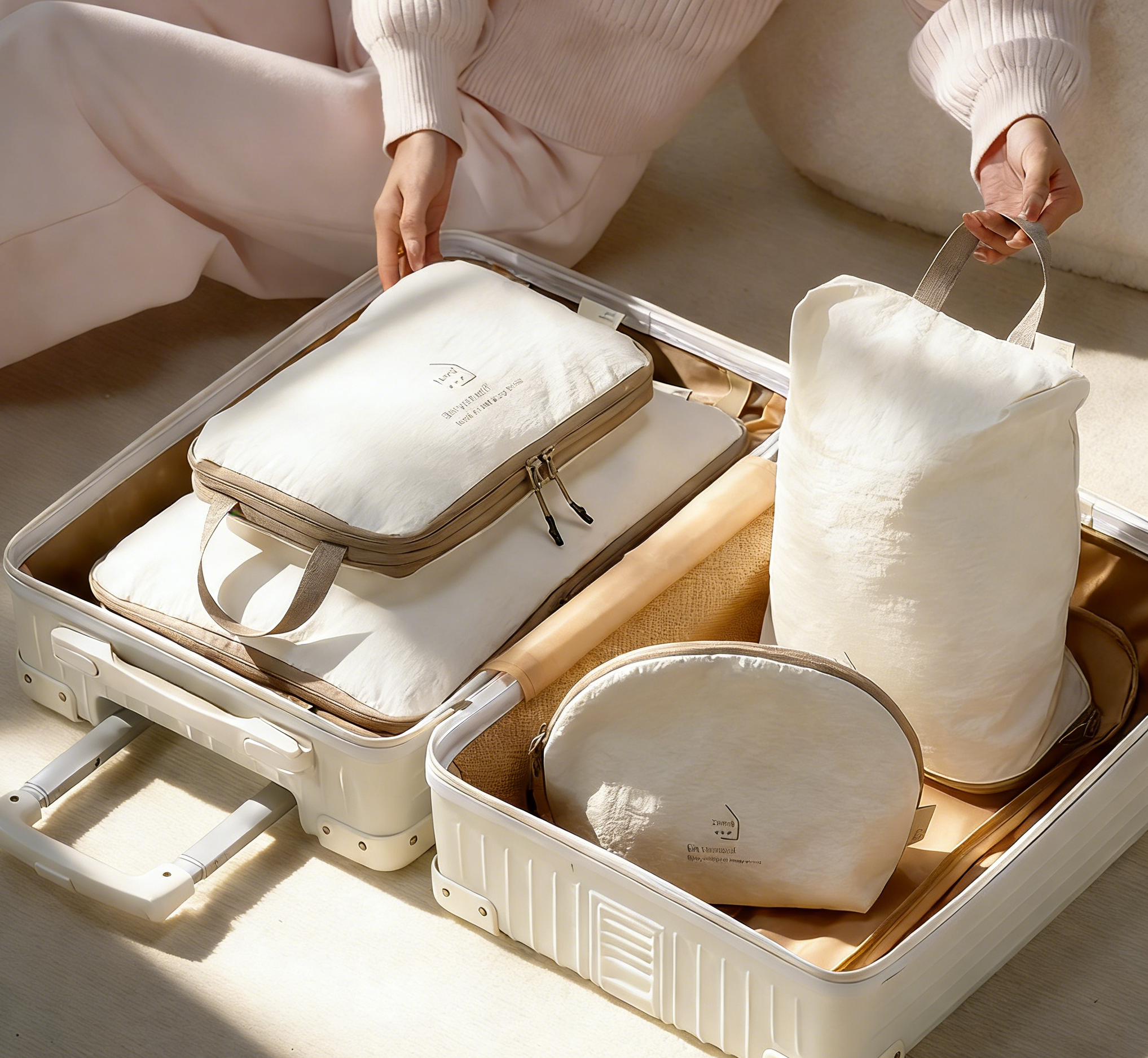 Lightweight Compression Packing Cubes – Pack More in Less Space