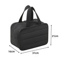 Toiletry Tote Bag – Lightweight, Handbag Style with 2 Sections
