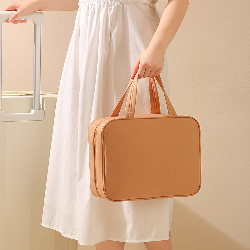 「Ever Chic」Travel Toiletry&Makeup Bag 4 Parts Open Bag