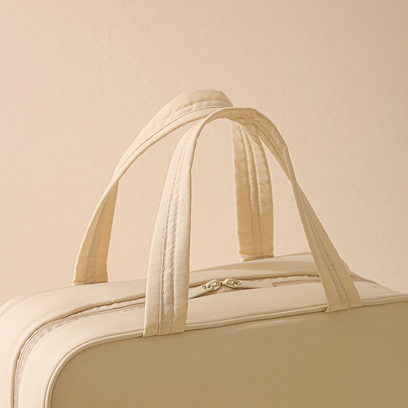 「Ever Chic」Travel Toiletry&Makeup Bag 4 Parts Open Bag