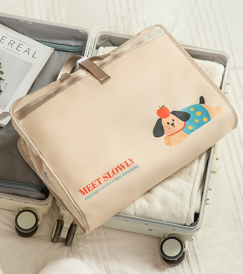 Packing cubes in one piece