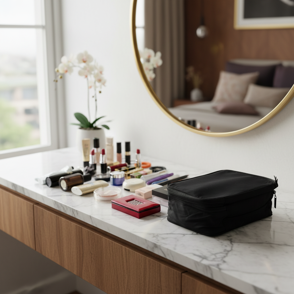 Makeup Case Cosmetic Organizer